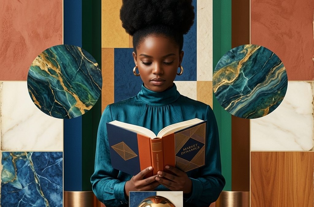 woman reading book